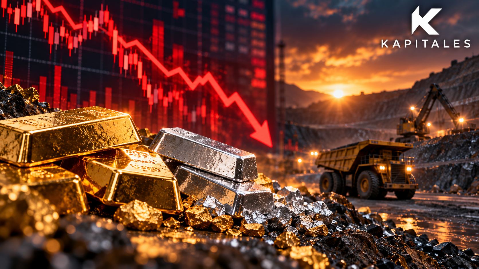 Gold and Silver Prices Slide as Inflation Fears Trigger Sharp ASX Mining Stock Losses